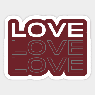 Romantic couple matching love Sticker